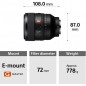 Sony FE 50MM F1.2 GM