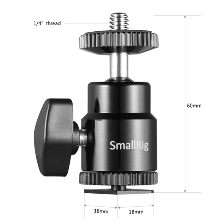 SmallRig Camera Hot shoe Mount (2 pcs)