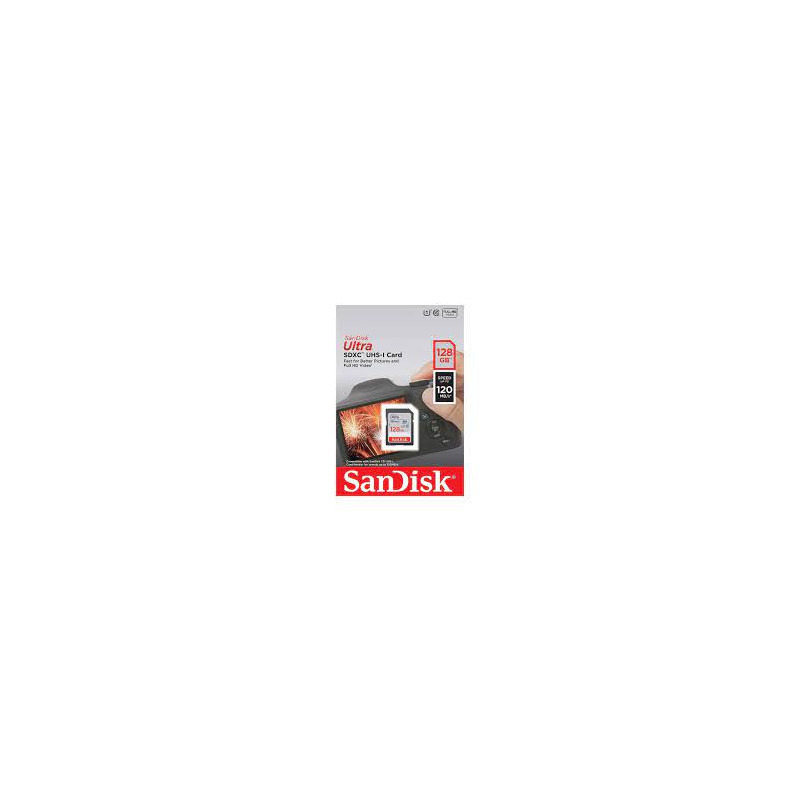 SanDisk Ultra SD 128GB 120MB/s SanDisk Ultra SD 128GB 120MB/s