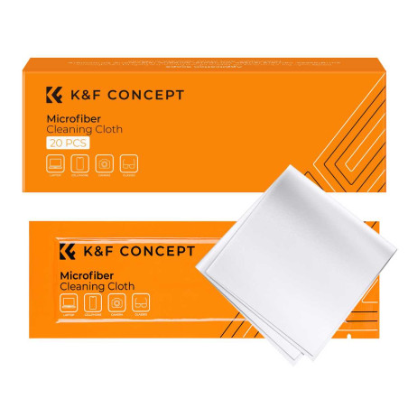 K&F Concept 20 Pcs Microfiber Cleaning Cloth Kit