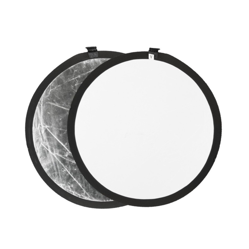 Quadralite Reflector Silver/White 60cm