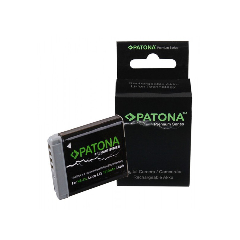 PATONA Premium Battery f. Canon NB-13L
