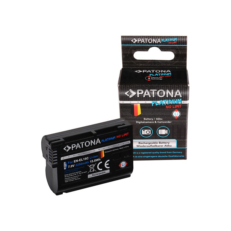 PATONA Platinum Battery EN-EL15C