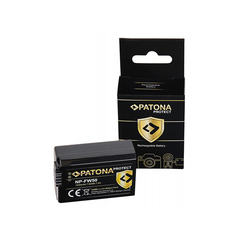 PATONA PROTECT Battery f. Sony NP-FW50