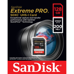SanDisk 128GB Extreme PRO SDXC 200 mb/s