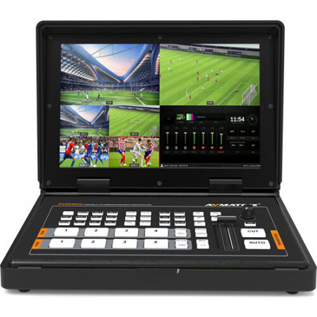 AVMATRIX 4-Channel SDI & HDMI Video Switcher 10.1"