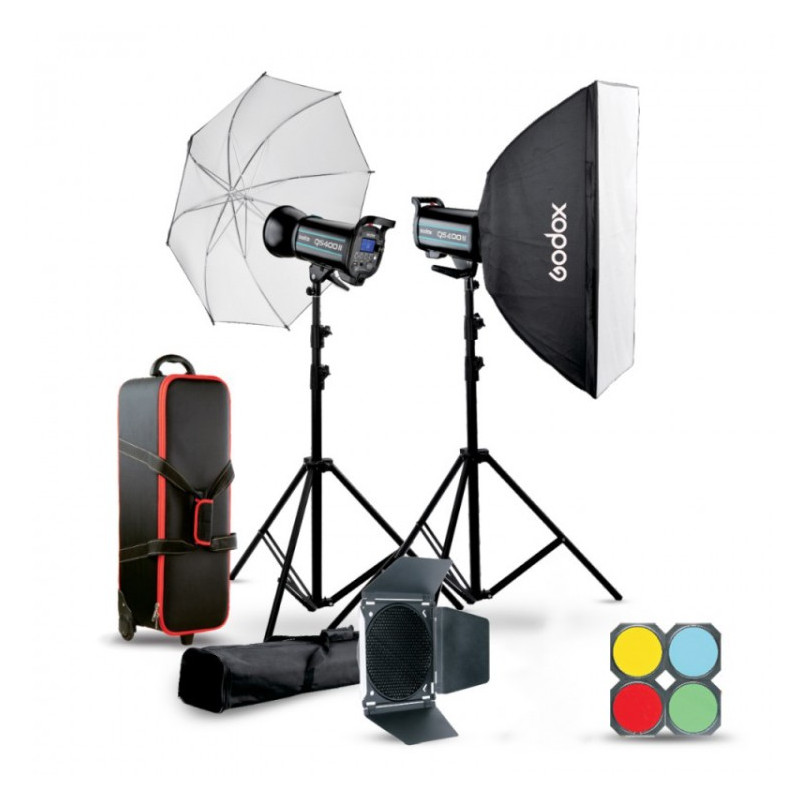 Godox Studio Flash Kit - QS6000II-C Godox Studio Flash Kit - QS6000II-C
