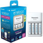 Panasonic Eneloop SmartPlus Charger (2h) + 4 Batteries