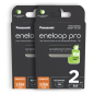 Panasonic Eneloop PRO 2 AA batteries Panasonic Eneloop PRO 2 AA batteries