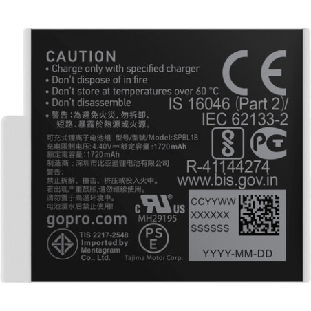 GoPro Enduro Rechargeable Li-Ion Battery HERO11/10/9