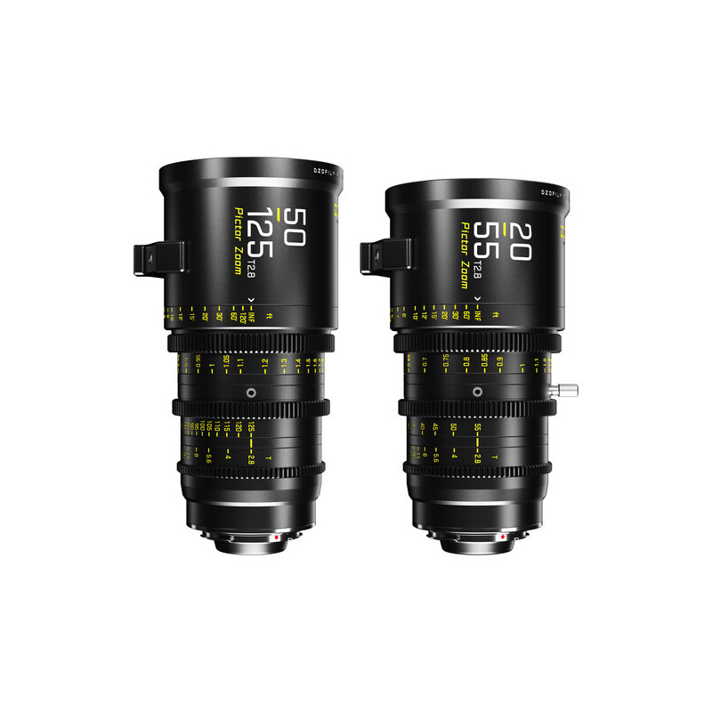 DZOFilm Pictor Bundle 50-125/20-55 T2.8 (Black)