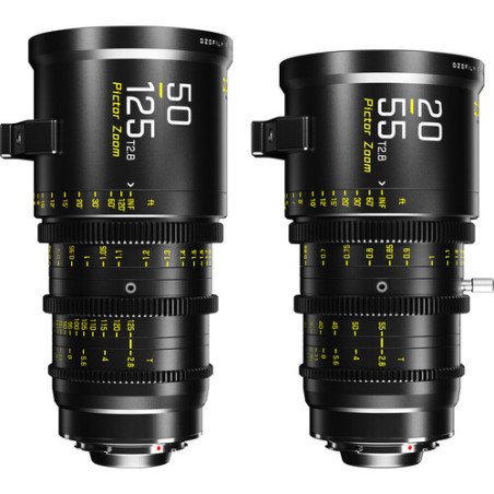 DZOFilm Pictor Bundle 50-125/20-55 T2.8 (Black)