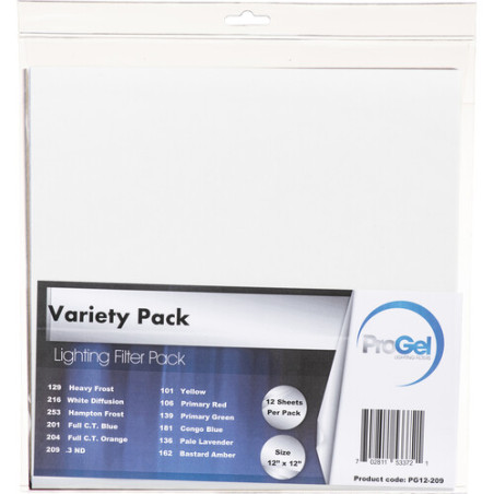 Pro Gel Variety Filter Pack (30 x 30 cm)