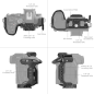 SmallRig “BLACK MAMBA” Cage for Canon EOS R7