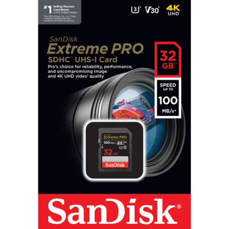 SanDisk Extreme PRO 32GB 100MB/s
