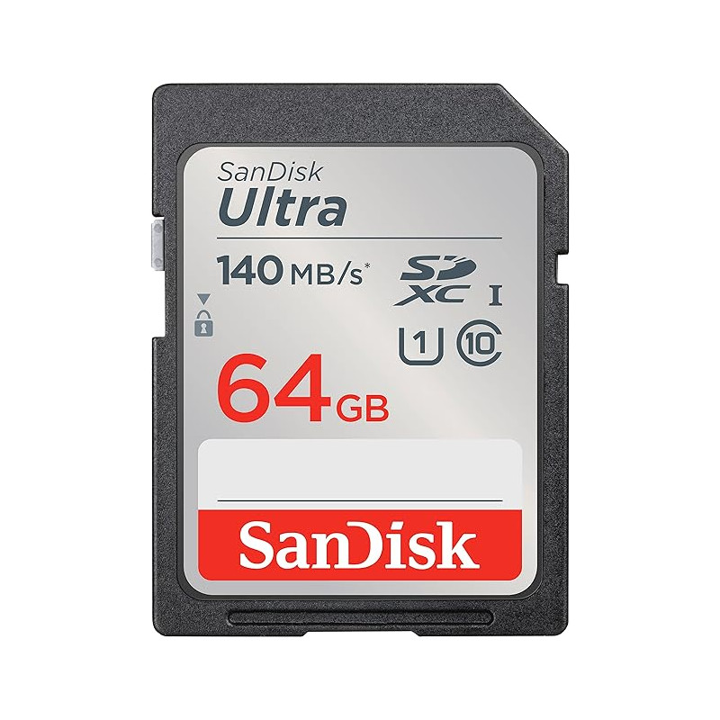 SanDisk 64GB Ultra SDXC UHS-I (Class 10)