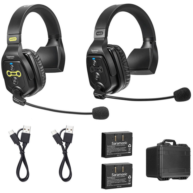 Saramonic WiTalk5 Wireless Intercom for 2 Persons Saramonic WiTalk5 Wireless Intercom for 2 Persons
