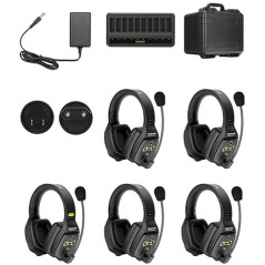 Saramonic WiTalk5 Wireless Intercom Dual-Ear for 5 Persons