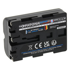 PATONA Platinum Battery with USB-C Input f. Sony NP-FM500H