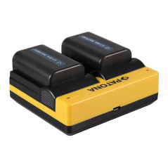 PATONA Dual Charger for Sony