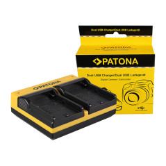 PATONA Dual Charger for Sony