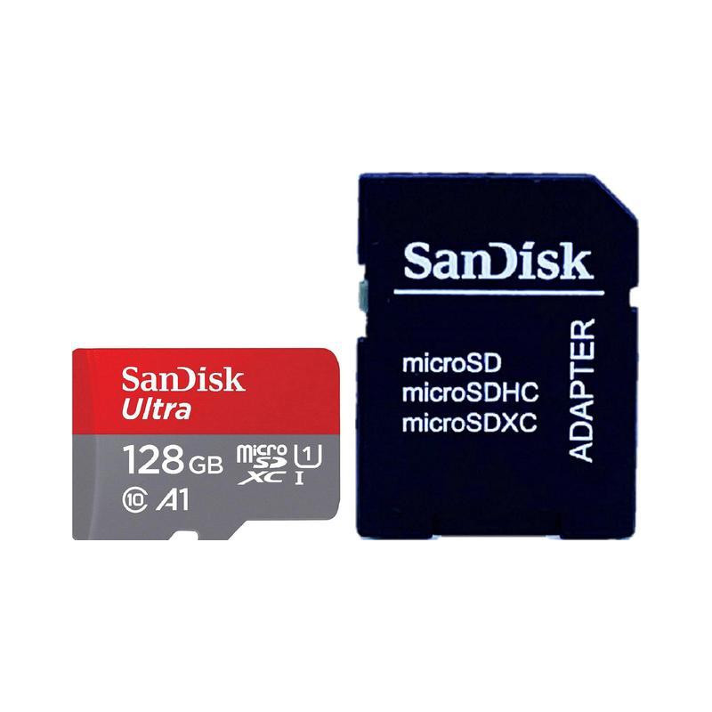 SanDisk Ultra MicroSD+SD Adapter 128GB