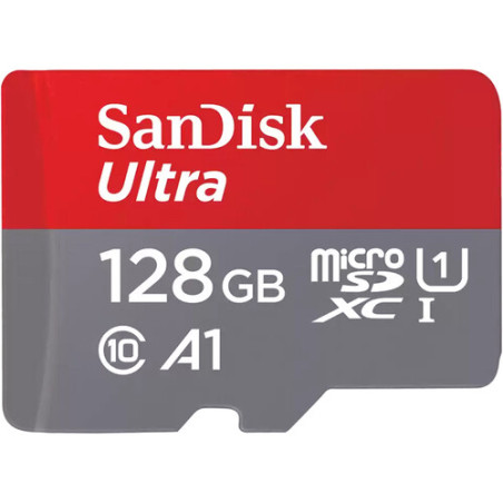 SanDisk Ultra MicroSD+SD Adapter 128GB