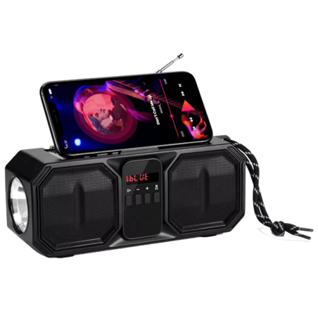 Denver Bluetooth Speaker with Solar Panel & FM Radio