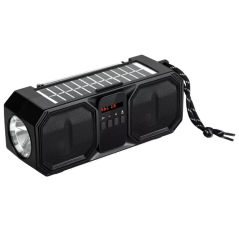 Denver Bluetooth Speaker with Solar Panel & FM Radio