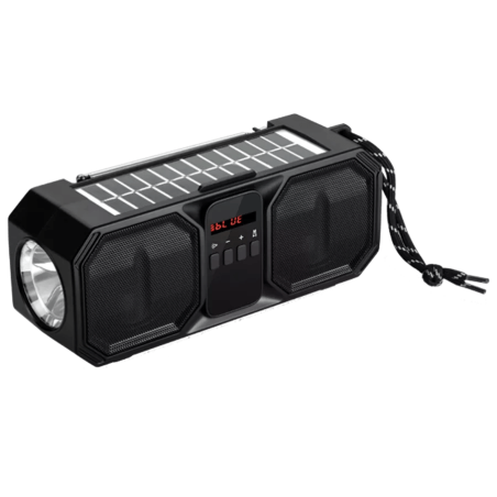 Denver Bluetooth Speaker with Solar Panel & FM Radio