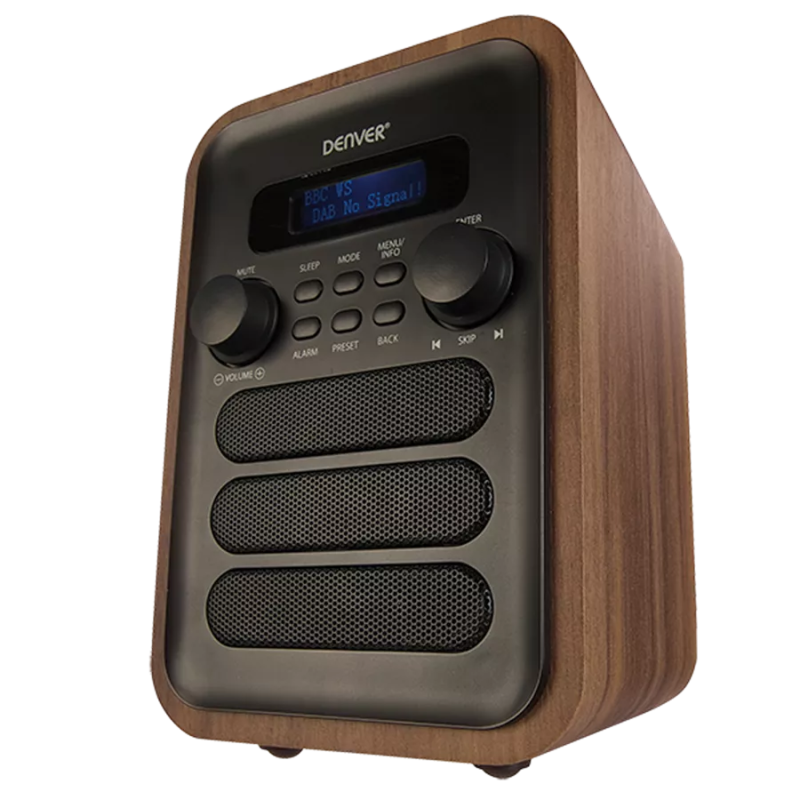 Denver FM Radio with Bluetooth DAB-48 GREY