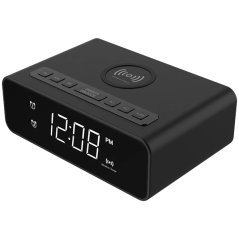 Denver Alarm Clock & Wireless Charger