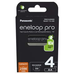 Panasonic Eneloop Batteries Pro AA/4B 2000mAh