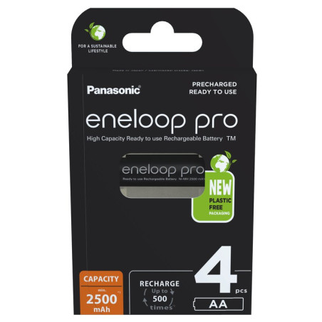 Panasonic Eneloop Batteries Pro AA/4B 2000mAh