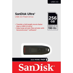 SanDisk Ultra 256GB USB 3.0 Flash Drive