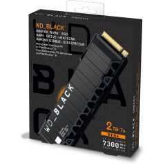 WD BLACK SN850 NVMe SSD Game Drive+Heatsink 2TB