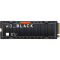 WD BLACK SN850 NVMe SSD Game Drive+Heatsink 2TB