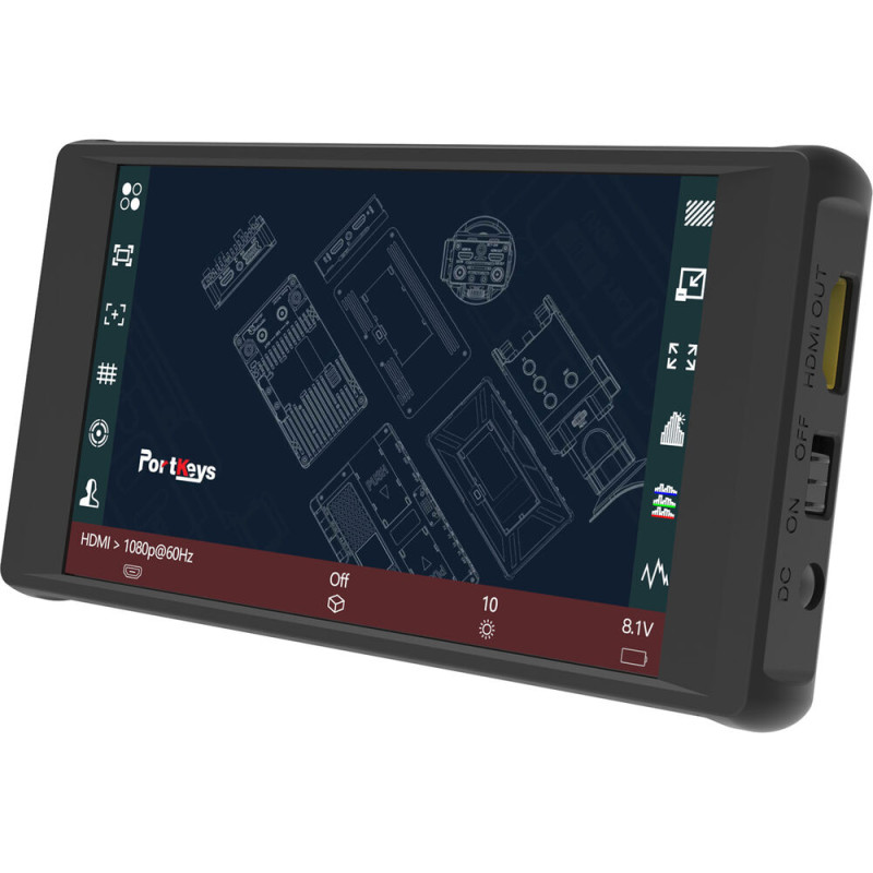 PORTKEYS PT6 5.2" 4K HDMI Touchscreen Monitor PORTKEYS PT6 5.2" 4K HDMI Touchscreen Monitor