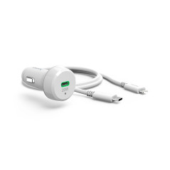 Hama Car Charger 20W USB-C 1m PD