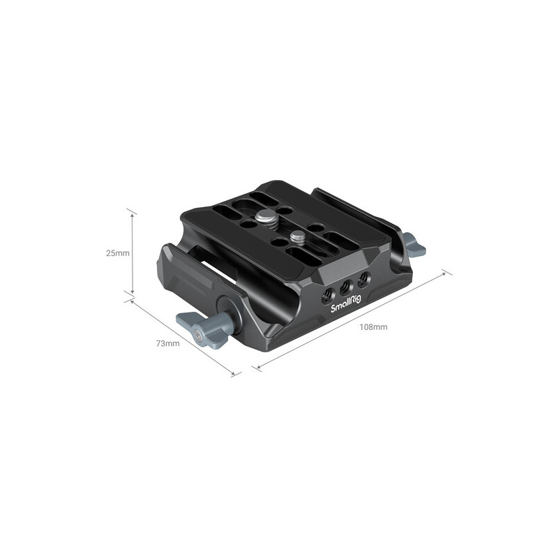 SmallRig Universal LWS Baseplate with Dual 15mm Rod Clamp SmallRig Universal LWS Baseplate with Dual 15mm Rod Clamp