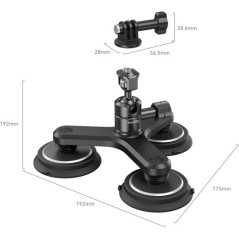 SmallRig Triple Magnetic Mount for Action Cameras