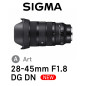 Sigma Art AF 28-45MM F/1.8 DG DN For Sony E
