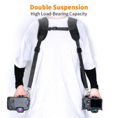 K&F Concept Double Adjustable Camera Shoulder Strap