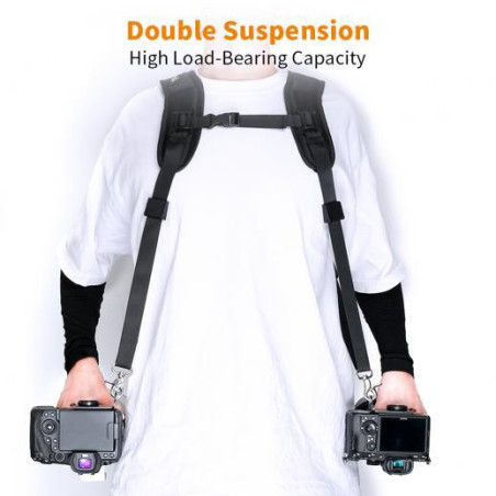 K&F Concept Double Adjustable Camera Shoulder Strap
