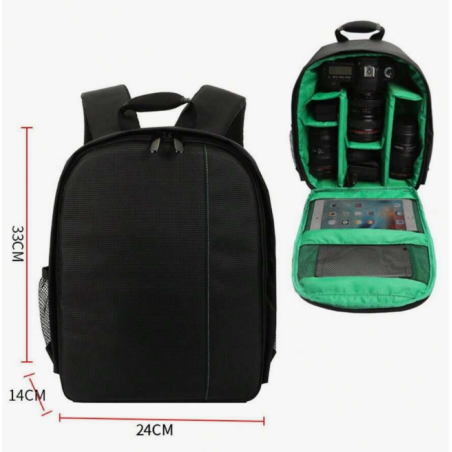 Camera Backpack with Customizable Interior