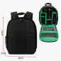 Camera Backpack with Customizable Interior