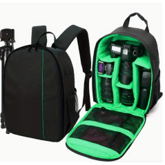 Camera Backpack with Customizable Interior