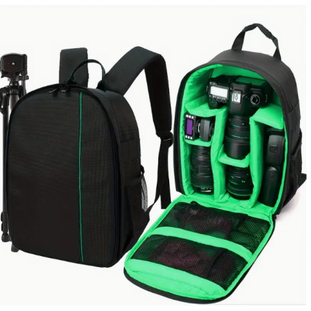 Camera Backpack with Customizable Interior
