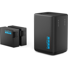 GoPro Dual Battery Charger for HERO13 Black (2 Enduro Batteries Included)