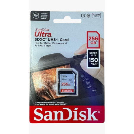 SanDisk Ultra SD 256GB 150MB/s